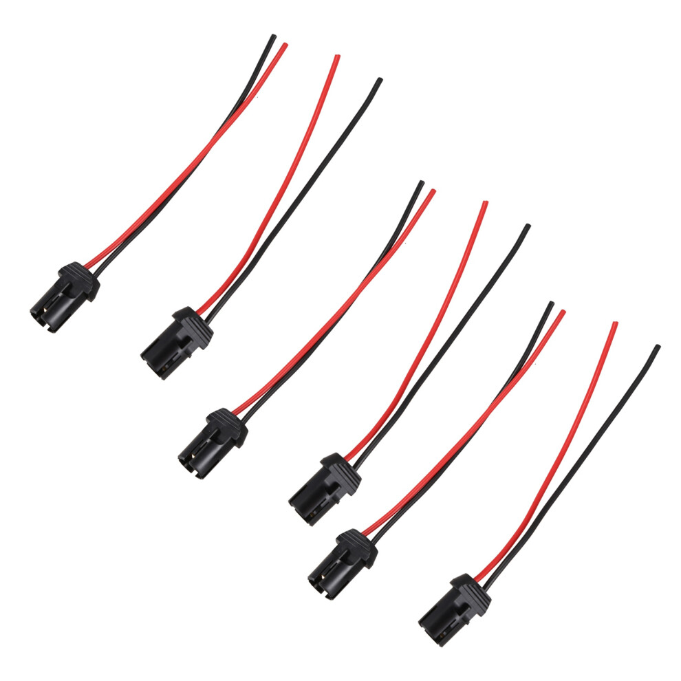 6X T10 W5w Auto Bulb Socket Lamp Holder Connector Extension Light 6033891424543