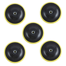 5X Winkelschleifer Schleifen und Polieren Klett Stuetz Pad 4 Zoll Durchmesser