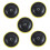 5X Angle Grinder Sanding Polishing Hook and Loop Backing Pad 4 inch Dia 1