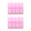 2X Plastic Rectangle 8 Compartments 7 Days Medicine Pill Box 1