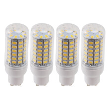 4X GU10 10W 5730 SMD 69 LED Bulbs LED Corn Light LED Lamp Saving 360 Degree 200-240V White