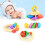 Sunflower-Shaped Solid Wood Baby Rattle - Colorful 8