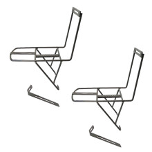 2X Portapacchi Anteriore per Bici Portapacchi Anteriore per Bici Portabici Portapacchi Scaffale Portabici da Bicicletta