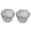 3X Extra Large Stainless Steel Twist Lock Mesh Tea  Tea Infuser with Hook Chain 1