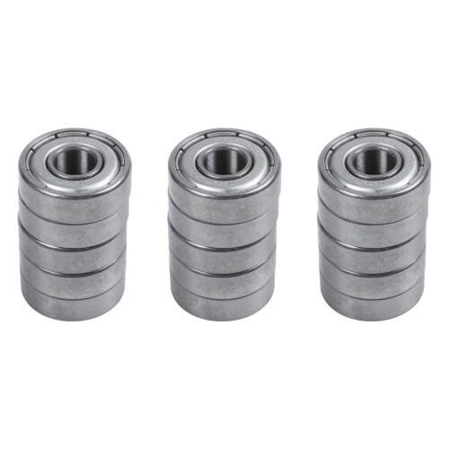 607Z 7 x 19 x 6mm Double Shielded Deep   Bearings 15 Pcs