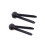2 uds. soporte mirilla arco, extractor cuerda flecha (negro) 6