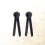 2 uds. soporte mirilla arco, extractor cuerda flecha (negro) 8