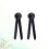 2 uds. soporte mirilla arco, extractor cuerda flecha (negro) 9