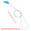 Double-Ended Stainless Aquarium Hose Brush 1.7m 2