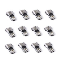 Connettori per Cavi - Connettore per Cavi un T un Bassa Tensione, Connettore per Cavi un 3 Vie, Tipo un T 2 Pin Senza Saldatura Adatto un 24-20 AWG