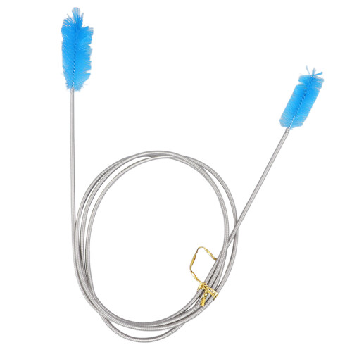 Double-Ended Stainless Aquarium Hose Brush 1.7m 2