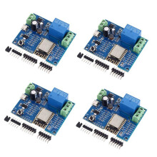 4X WIFI Relay Controller Module, 5V 8V-80V ESP8266 Wireless Controller Module ESP-12F for IOT Home APP
