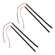 4 X String Lights 15 LED Strips 30 cm Red Light Chain 12V
