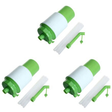 3X Trink Wasser Pumpe Hand Gefuellte Hand Presse Tragbar Pumpen Spender