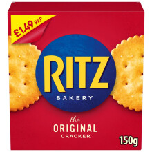 Ritz Bakery Original Cracker Box 150g (Pack of 8)