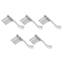 5X Metal Hot Shoe Cover Thumb Grip for X100F X100T X70 X-E3 X-A1 X-A2 X-A3 X-A5 X-M1 XA3 XE3 Silver
