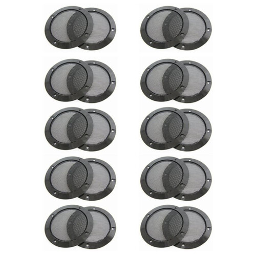 20Pcs 4 Inch Speaker Speaker Grille Speaker Face Shield Replaceable Round Speaker Protection Grille