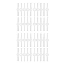 40 Piezas Cuchillas de Plástico para Cortadora de Césped, Accesorios para Cortadora de Césped