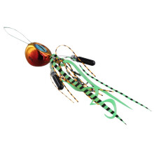 Hot Moon Bait Round Moon Bait Slow Shake Piastra di Ferro Piombo Gel di Silice Filo di Coda Pesca In Mare Luya Bait Pesce Serpente Codfish B
