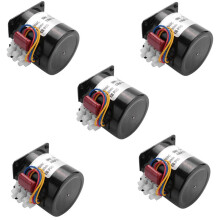 5X 220V AC Synchronous Gear Motor 60KTYZ 60-KTYZ Permanent Magnet Synchronous Gear Motor 220V 2.5 Rpm