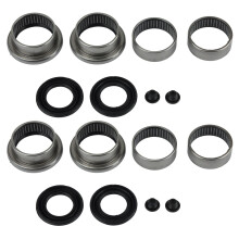 513196 517408 513266 5131A6 for 206 Rear Axle Trailing Arm Bushing Bearing Repair Kit 8 PCS 47MM