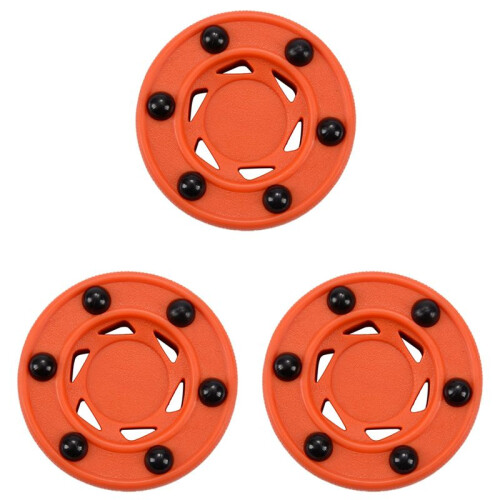 3X Hockey Durable Abs Practice Puck for Ice Hockey Training