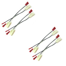 2X 72-6514 Car Speaker Connector Harness Adapter for 300 PT Durango Magnum Ram 1500 2500 3500