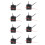 8X Modern Quartz Wall Clock Mechanism Movement Repair Replacement Parts 1