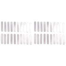 40 Stück Bleiband Blei Weighted Tape Add Swing Weight für Golfschläger Tennisschläger Eisen Putter