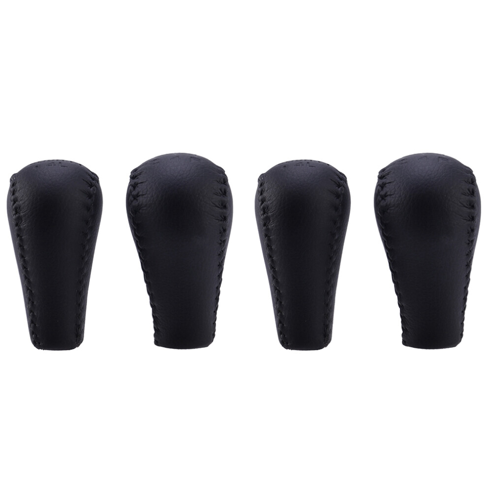2X 5 Speed Lether Car Gear Shift Konb Gaiter Shifter Knob For Patrol Gu Y61 Transmission Gear Knob Black 6031137393493