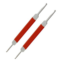 2X Woodwind Repair Tool, Spring Hook for Sax Clarinet Oboe Flute Piccolo Bassoon (Random Color for Tube Sleeve)