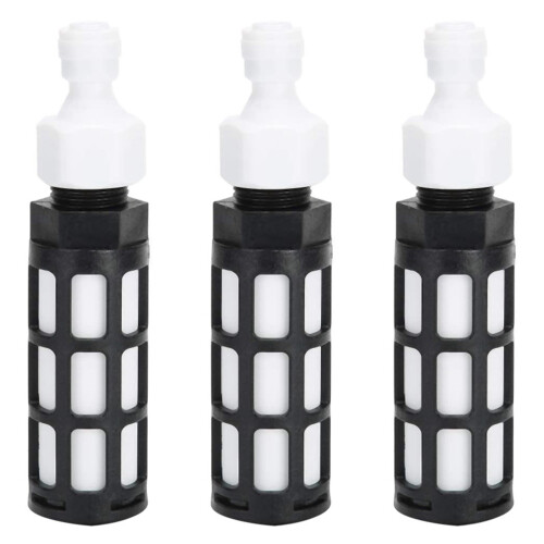 3X Water Filter for Pump and Water Sprayer Misting System for 1/4 Inch Water Hose