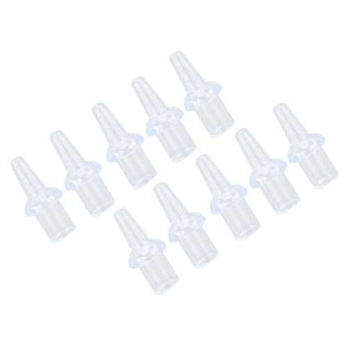 10 Pcs Silicone Enema Nozzle Tips 8mm Inner Diameter Washable
