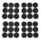 36 Pcs Self Adhesive Black Foam Table Chair Leg Pad Protector 1
