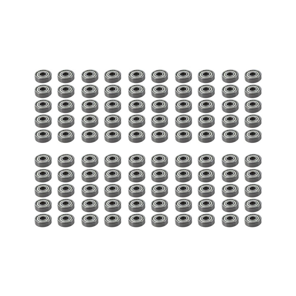 100 Pcs 625Zz 5Mm X 16Mm X 5Mm Shielded Deep Radial Bearing 6032015695272