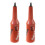 2X Flair Bartender Bartending Practice Bar Pub Bottle Wine Cocktail Shaker - Red 1