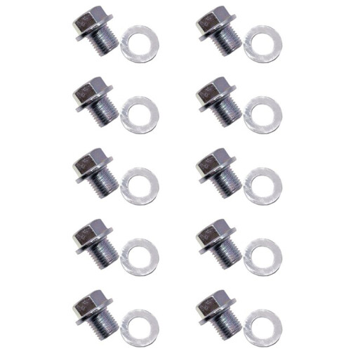 10X 90009-R70-A00 Engine Oil Pan Drain Bolt Plug with Washer for /