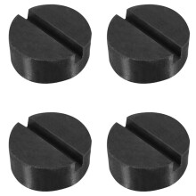 4X Rubber Disc Pad Car Vehicle Jacks Jack Pad Frame Protector Rail Floor Jack Guard Adapter Tool Jacking Lifting Disk