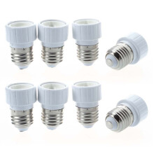 8X E27 to GU10 LED Light Socket Adapter Socket Adapter Lamp Bulb Converter White