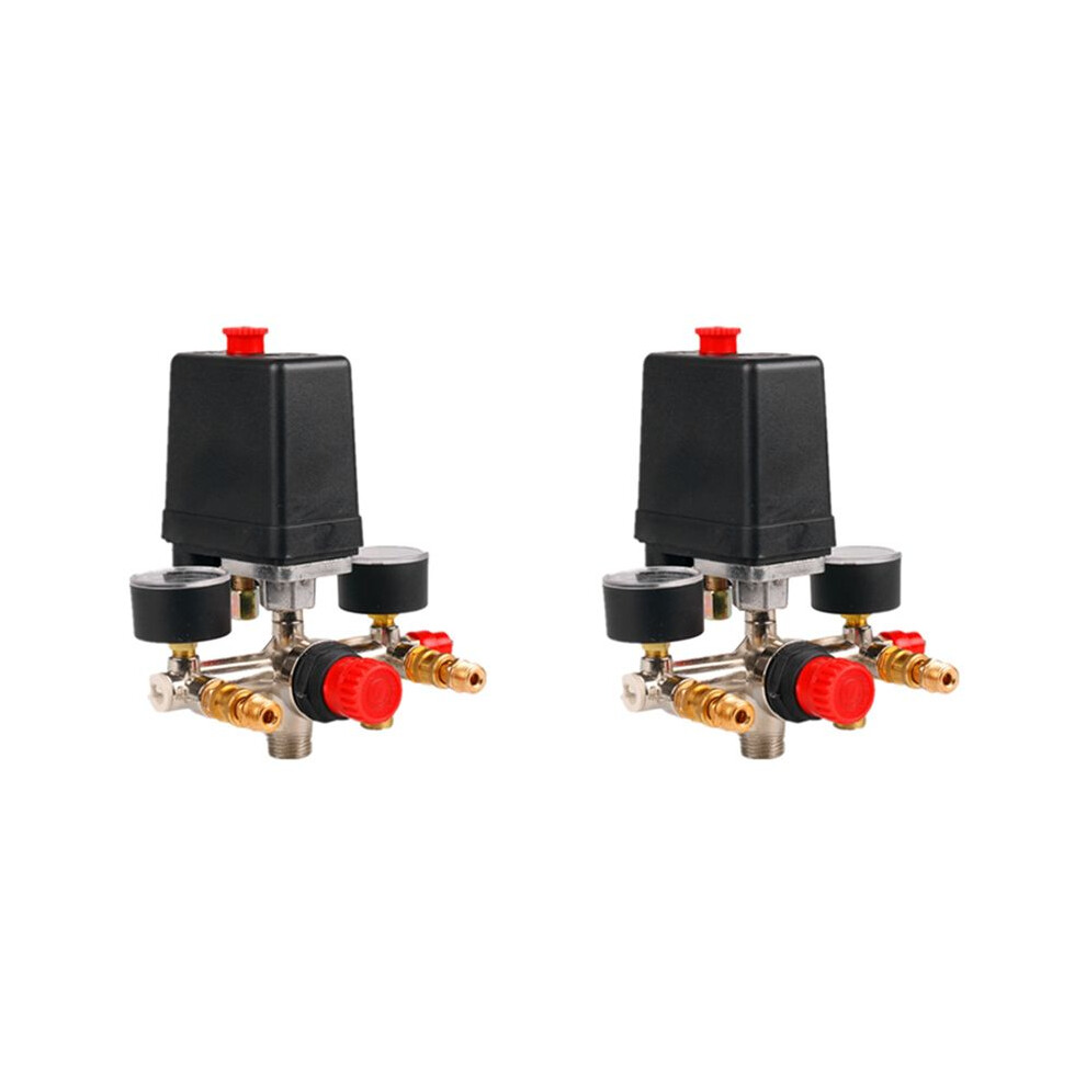 2X 175Psi 12Bar 230V 16A Air Compressor Pressure /Off Control Valve Knob 4714158455082