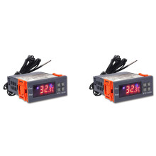 2X STC-3000 High Precision Digital Thermostat for Incubator Temperature Controller Thermoregulator Heating Cooling 220V