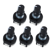 5X 3P4T 3 Pole 4 Position Single Wafer Band Selector Rotary W Knob