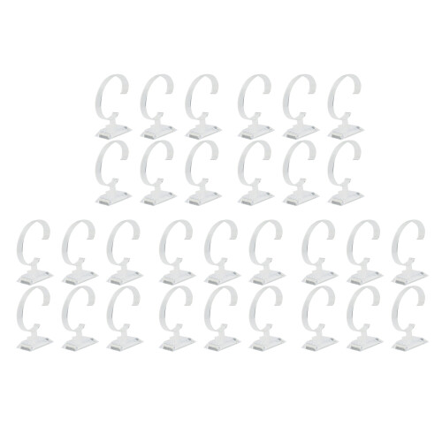 30 x Plastic Jewelry Bangle Cuff Bracelet Watch Display Stand Holder