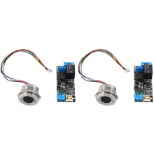 2X K202 DC12V Low Power Fingerprint Control Board + R503 Fingerabdruckmodul Rundes Fingerabdruckerkennungsmodul