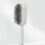 Cushion Hair Brush Self-Cleaning, White, ABS 7