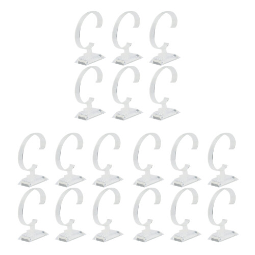 18 x Plastic Jewelry Bangle Cuff Bracelet Watch Display Stand Holder