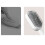 Cushion Hair Brush Self-Cleaning, White, ABS 8