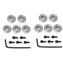 2X Top Bearing Router Bit Cutter Bearing Set Bearing Accessories Kit Inner 4.76mm Outer 12.7mm