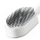 Cushion Hair Brush Self-Cleaning, White, ABS 5