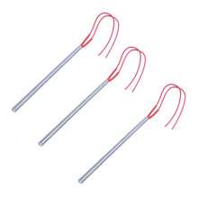 3Pcs 10mm x 270mm Single End Heating Elements Cartridge Heater 220V 600W